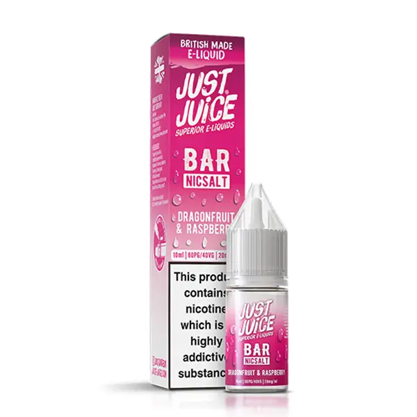 Just Juice Bar Dragonfruit &amp; Raspberry Nic Salt E-Liquid