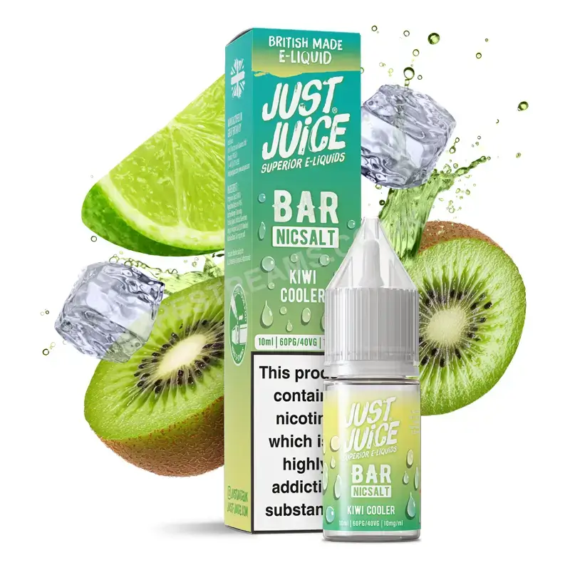 Just Juice Bar Kiwi Cooler Nic Salt E-Liquid