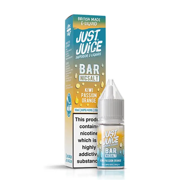 Just Juice Bar Kiwi Passion Orange Nic Salt E-Liquid