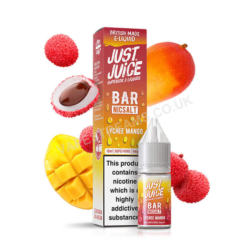 Just Juice Bar Lychee Mango Nic Salt E-Liquid