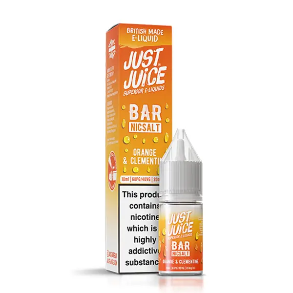 Just Juice Bar Orange &amp; Clementine Nic Salt E-Liquid