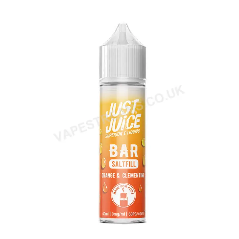 Just Juice Bar Orange &amp; Clementine Saltfill E-Liquid