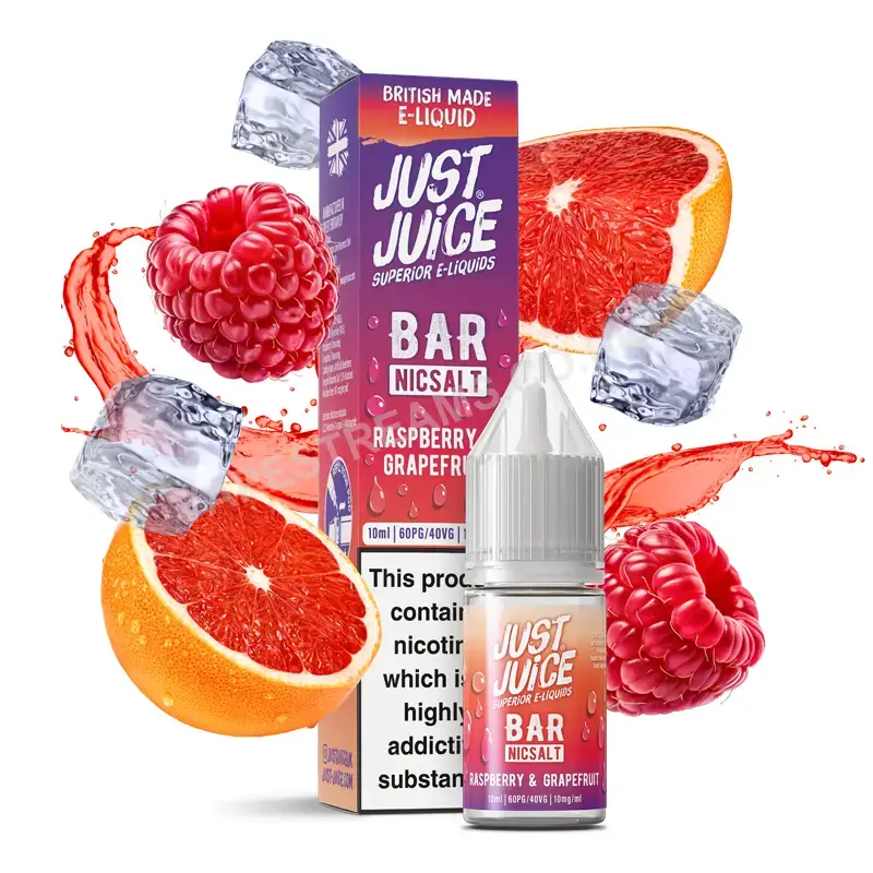 Just Juice Bar Raspberry Grapefruit Nic Salt E-Liquid