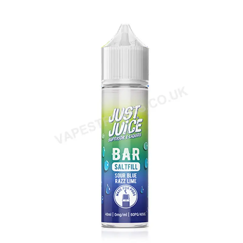 Just Juice Bar Sour Blue Razz Lime Saltfill E-Liquid