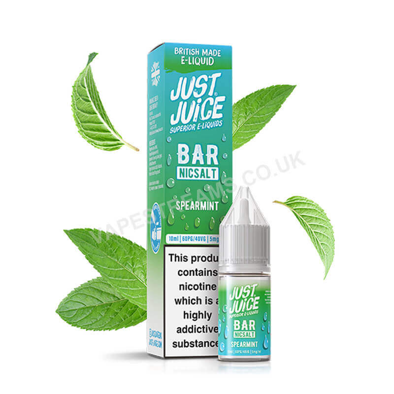 Just Juice Bar Spearmint Nic Salt E-Liquid