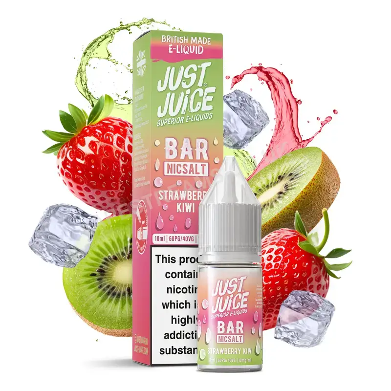 Just Juice Bar Strawberry Kiwi Nic Salt E-Liquid