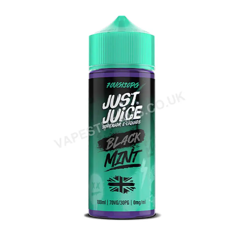 Just Juice Black Mint E-Liquid Shortfill