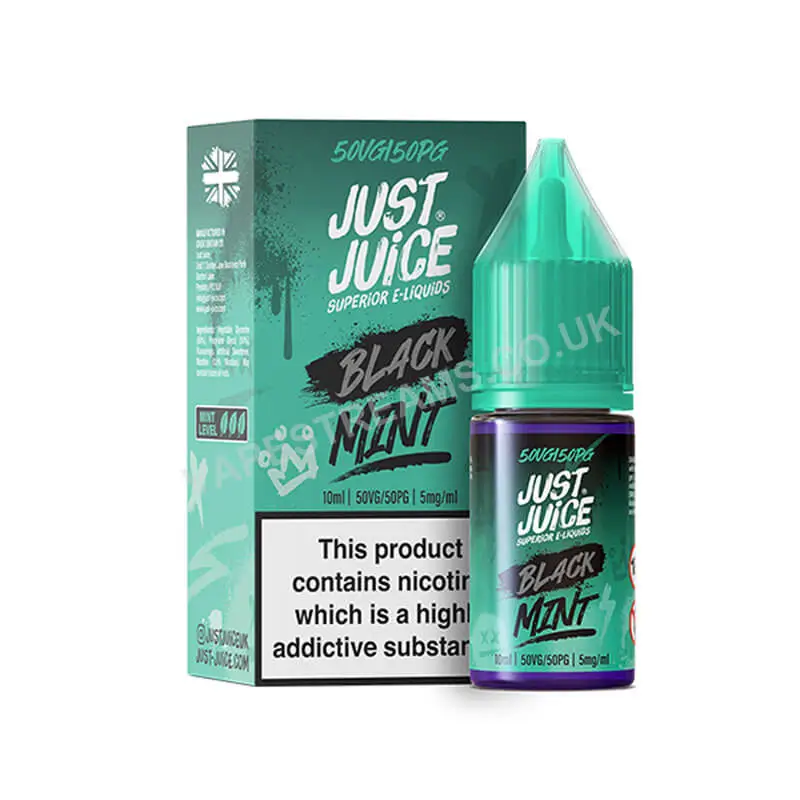 Just Juice Black Mint Nic Salt E-Liquid