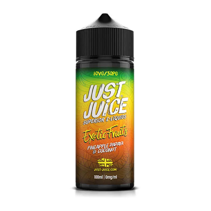 Just Juice Exotic Pineapple Papaya &amp; Coconut E-Liquid Shortfill