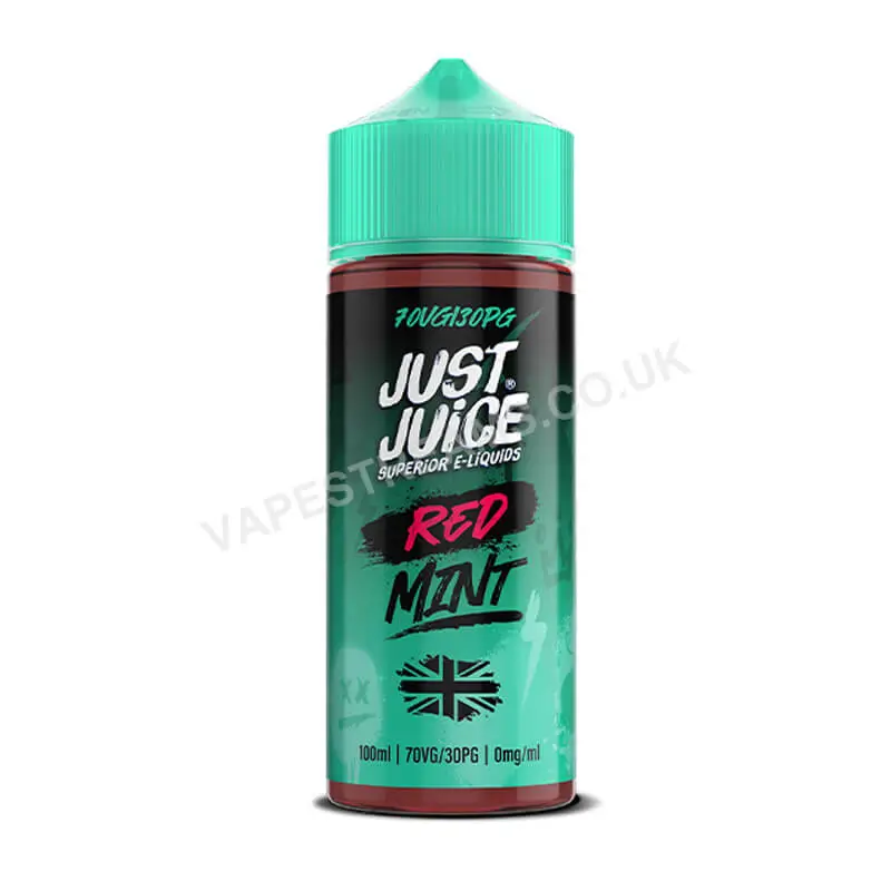 Just Juice Red Mint E-Liquid Shortfill