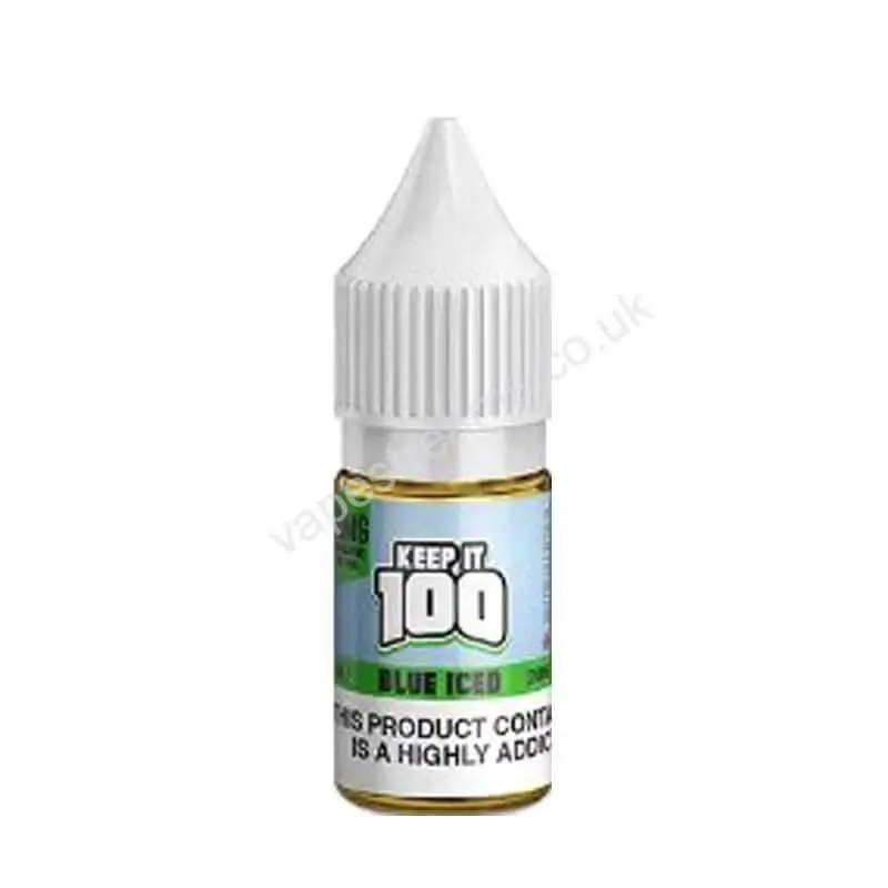 Keep It 100 Blue Iced Nic Salt E-Liquid