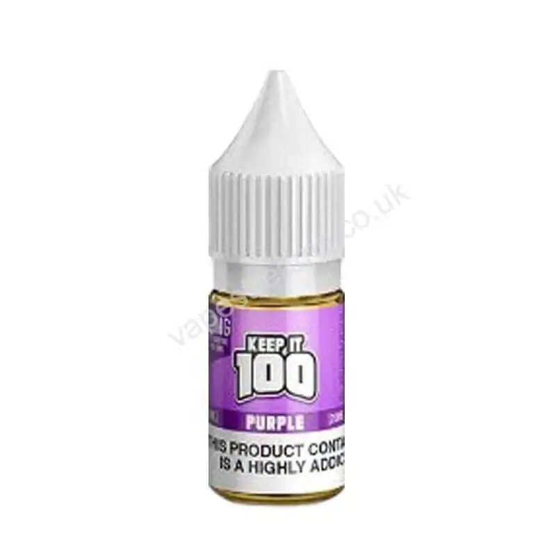 Keep It 100 Purple Nic Salt E-Liquid