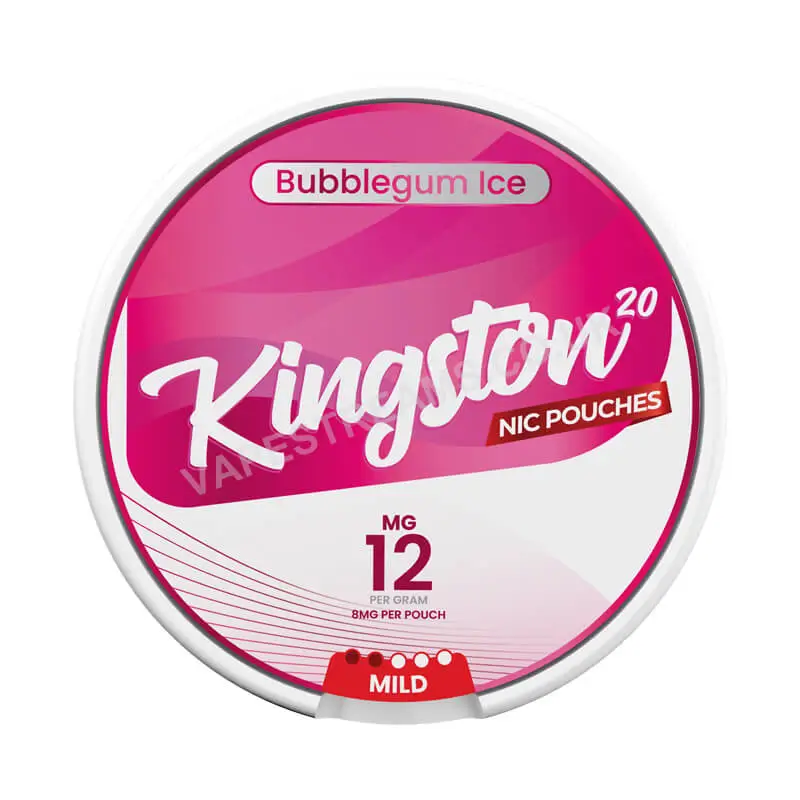 Kingston Bubblegum Ice Nicotine Pouch