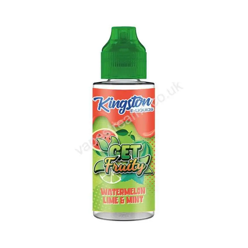 Kingston Get Fruity Watermelon Lime &amp; Mint E-Liquid Shortfill