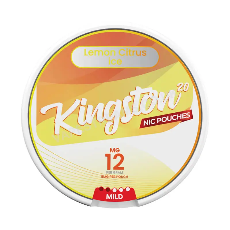 Kingston Lemon Citrus Ice Nicotine Pouch