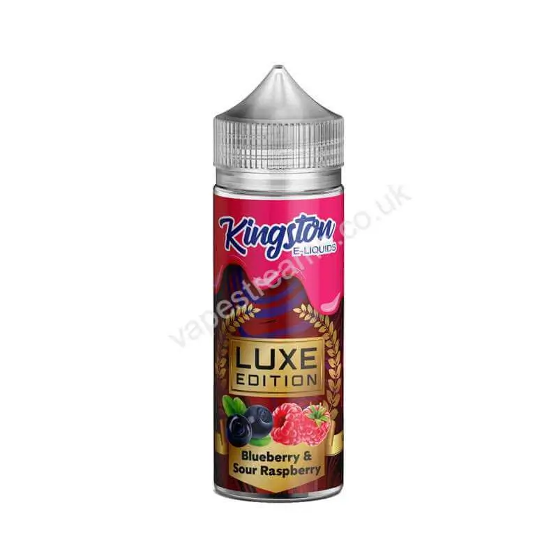 Kingston Luxe Edition Blueberry &amp; Sour Raspberry E-Liquid Shortfill