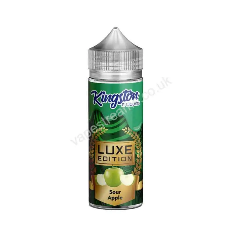 Kingston Luxe Edition Sour Apple E-Liquid Shortfill
