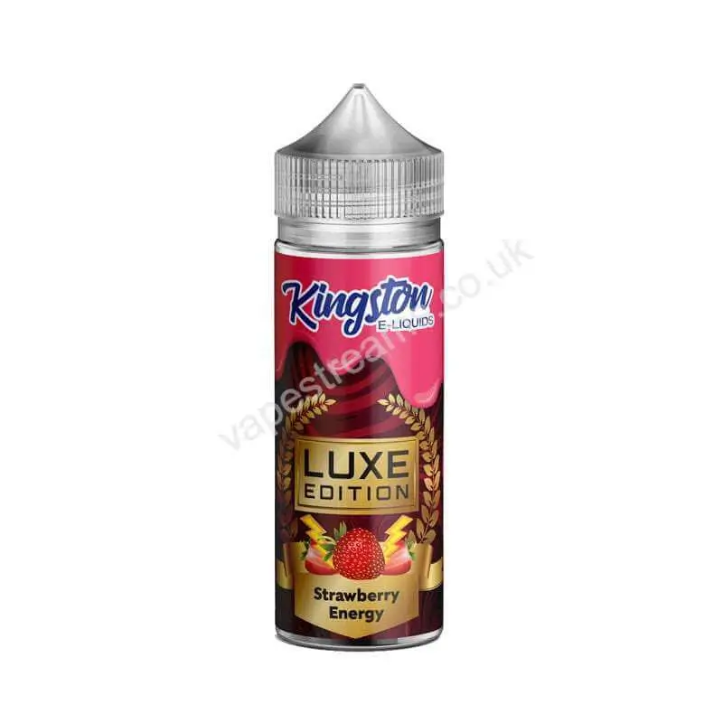Kingston Luxe Edition Strawberry Energy E-Liquid Shortfill