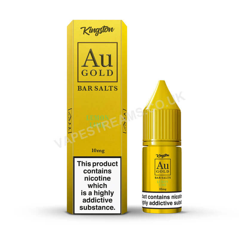Kingston Au Gold Lemon Lime Nic Salt E-Liquid