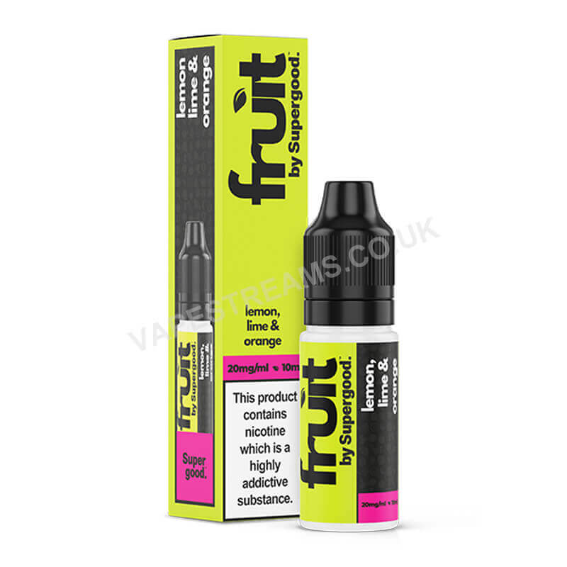 Lemon Lime &amp; Orange Nic Salt E-Liquid by Supergood Fruit