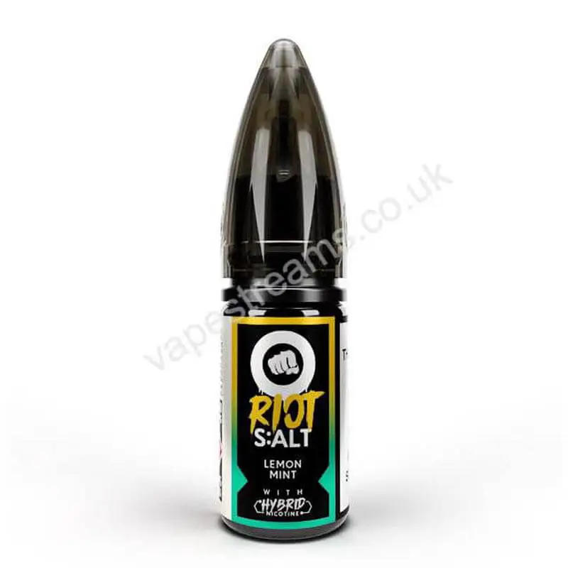 Lemon Mint Hybrid Nicotine Salt E-Liquid by Riot S:alt