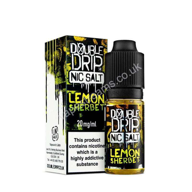 Lemon Sherbet Nic Salt E-Liquid by Double Drip