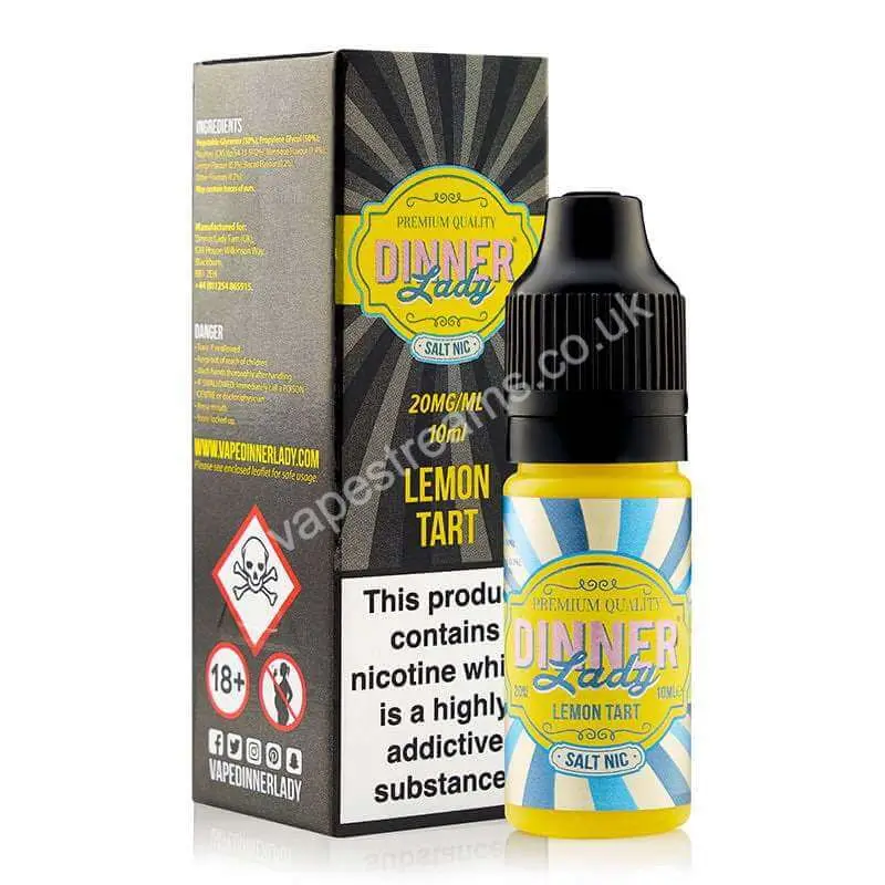 Dinner Lady Lemon Tart Nic Salt E-Liquid