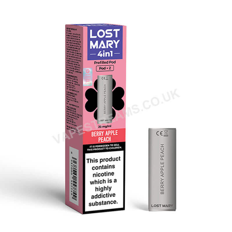 Lost Mary 4 in 1 Berry Apple Peach Prefilled Pods