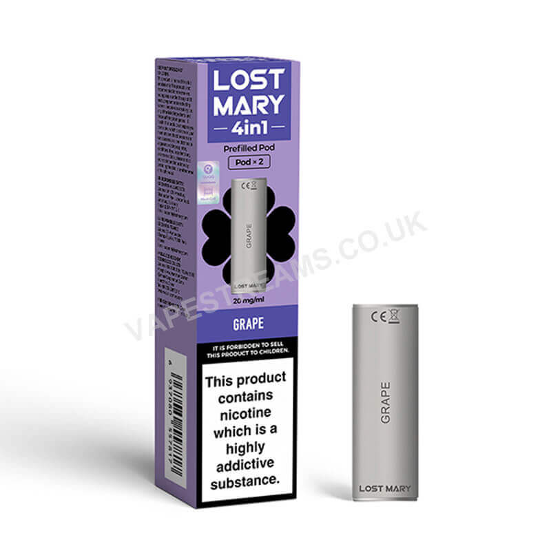 Lost Mary 4 in 1 Grape Prefilled Pods