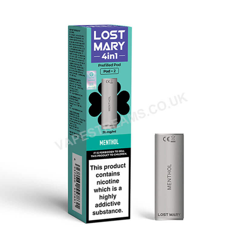 Lost Mary 4 in 1 Menthol Prefilled Pods