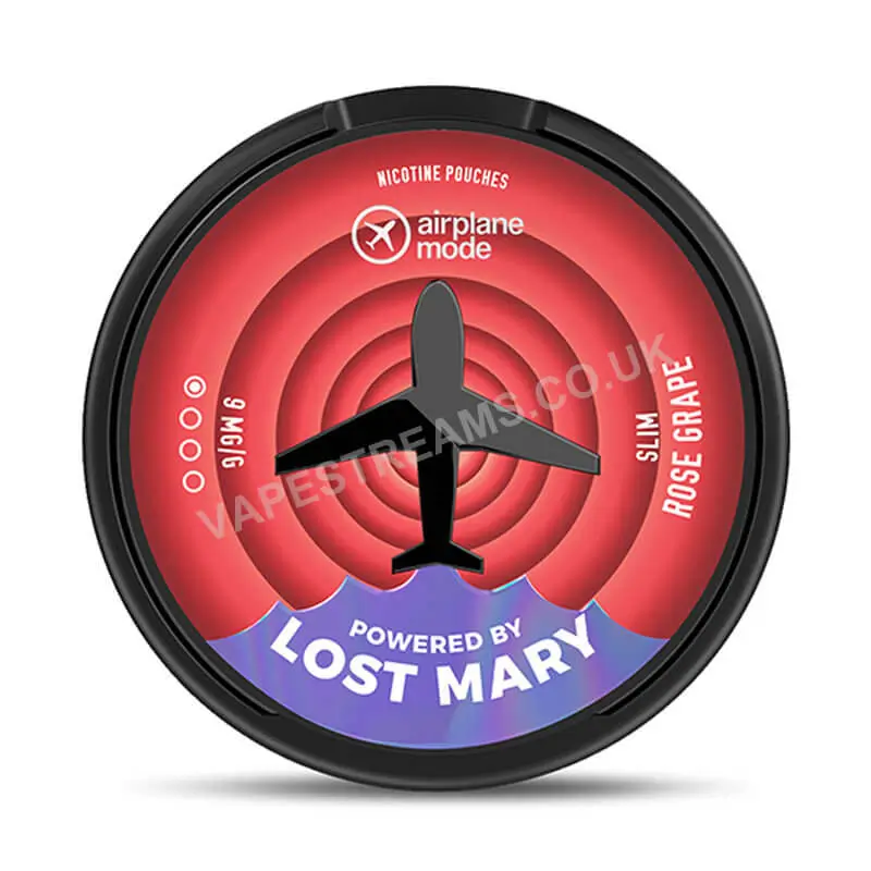 Lost Mary Airplane Mode Rose Grape Nicotine Pouch