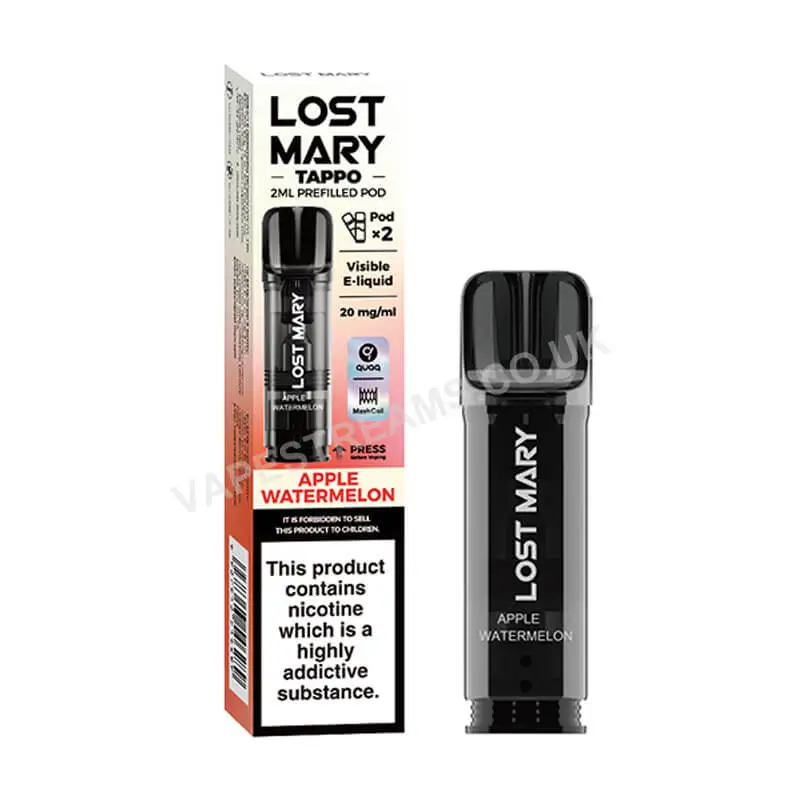 Lost Mary Tappo Apple Watermelon Prefilled Pods