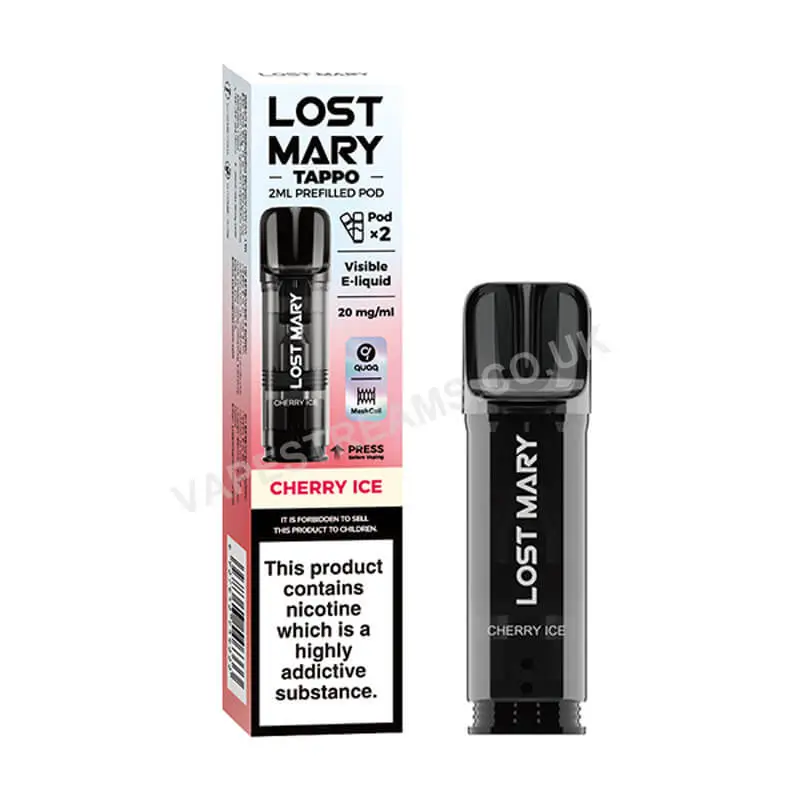 Lost Mary Tappo Cherry Ice Prefilled Pods