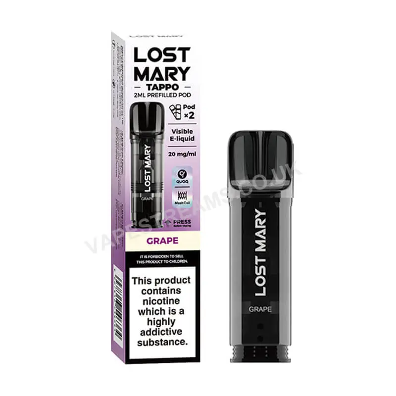 Lost Mary Tappo Grape Prefilled Pods