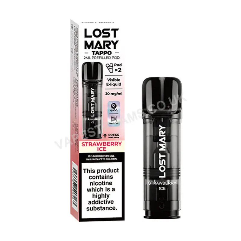 Lost Mary Tappo Strawberry Ice Prefilled Pods