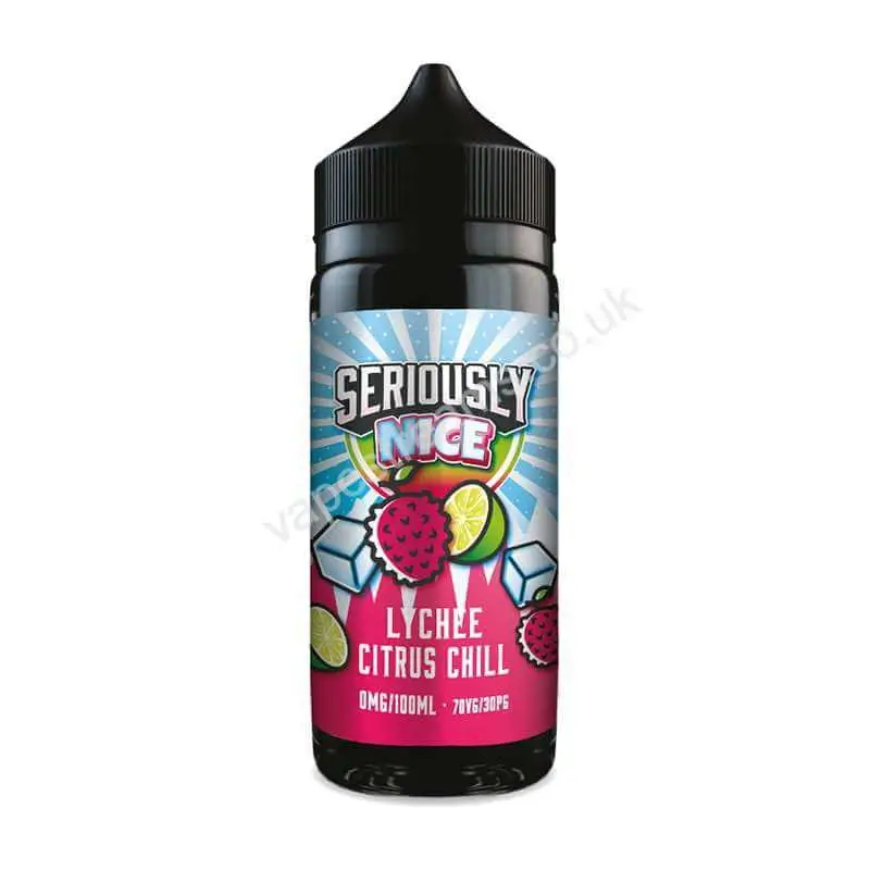 Lychee Citrus Chill E-Liquid Shortfill by Doozy Seriously Nice
