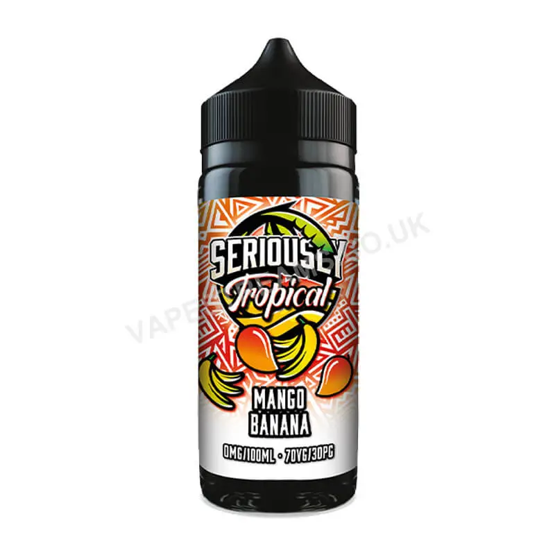 Mango Banana E-Liquid Shortfill by Doozy Seriously Tropical