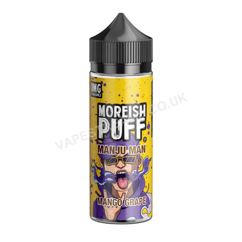 Mango Grape E-Liquid Shortfill by Moreish Puff Manju Man