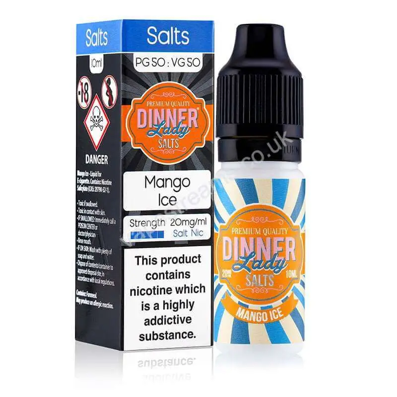 Dinner Lady Mango Ice Nic Salt E-Liquid