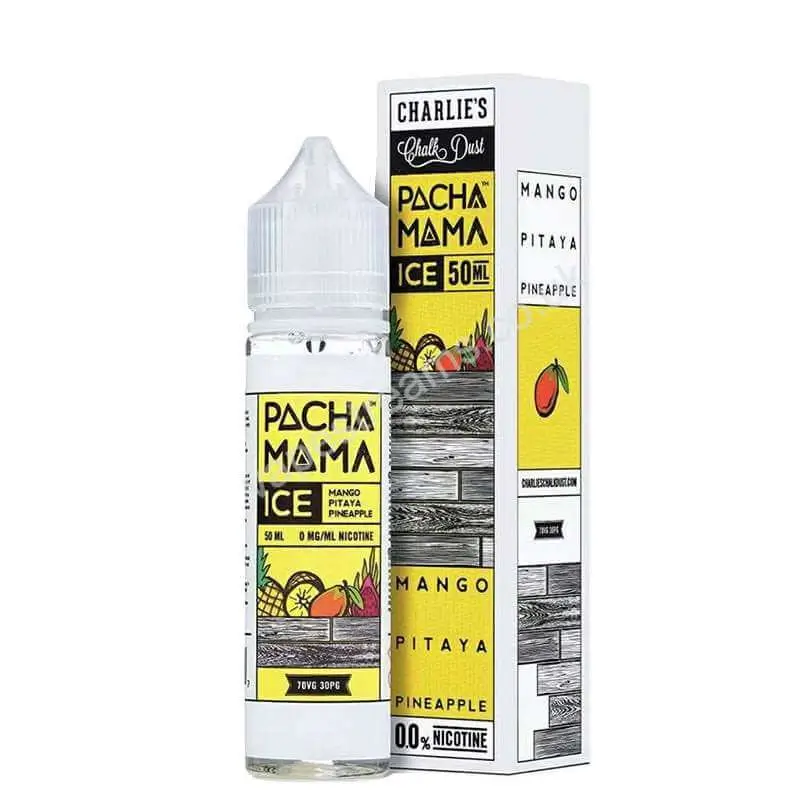 Mango Pitaya Pineapple Ice E-Liquid Shortfill by Pacha Mama