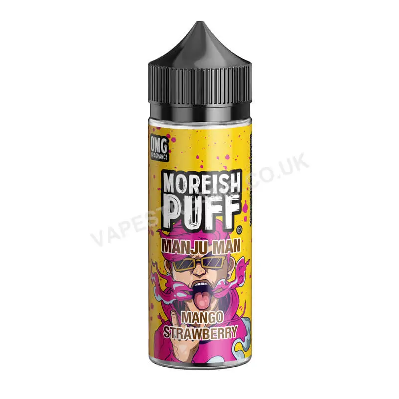 Mango Strawberry E-Liquid Shortfill by Moreish Puff Manju Man