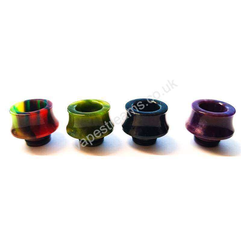 Marble Effect Resin (Short) 510 Vape Drip Tips