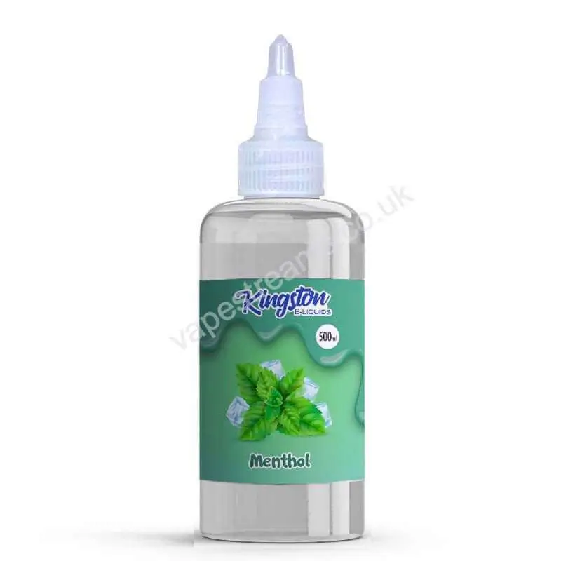 Menthol 500ml E-Liquid Shortfill by Kingston