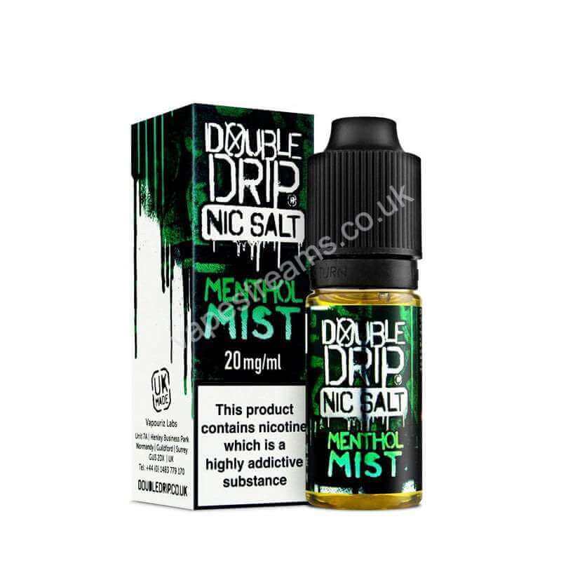 Menthol Mist Nic Salt E-Liquid by Double Drip