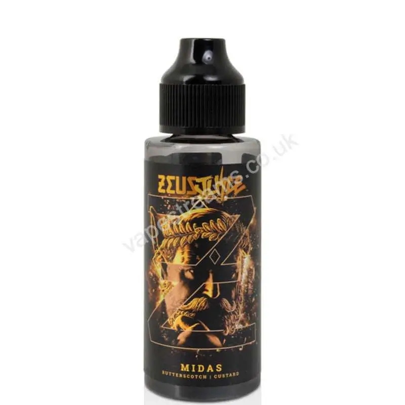 Midas 100ml E-Liquid Shortfill by Zeus Juice
