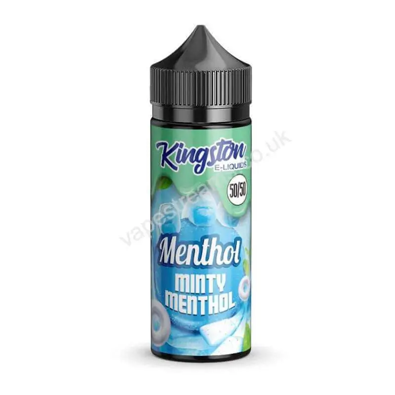 Minty Menthol E-Liquid Shortfill by Kingston 50/50