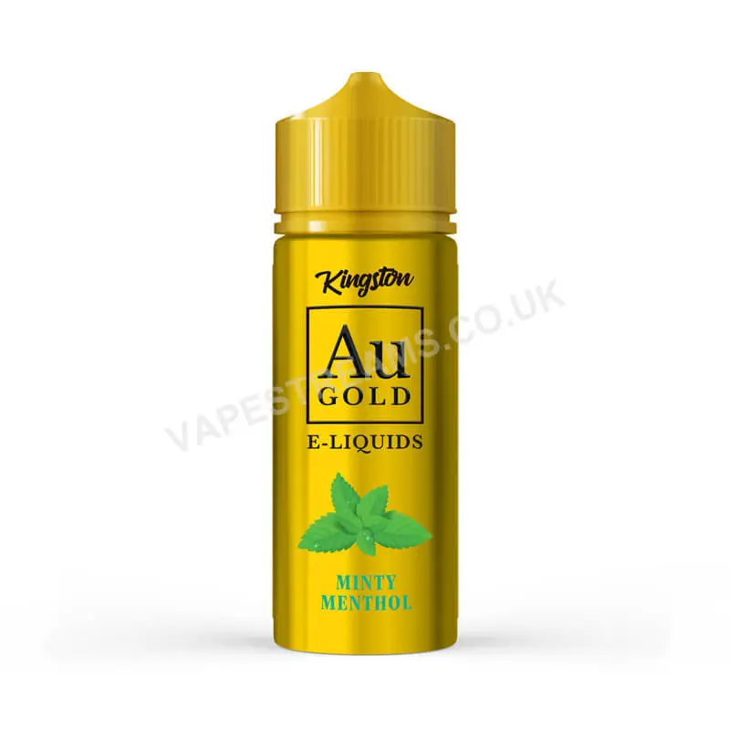Minty Menthol E-Liquid Shortfill By Kingston Au Gold