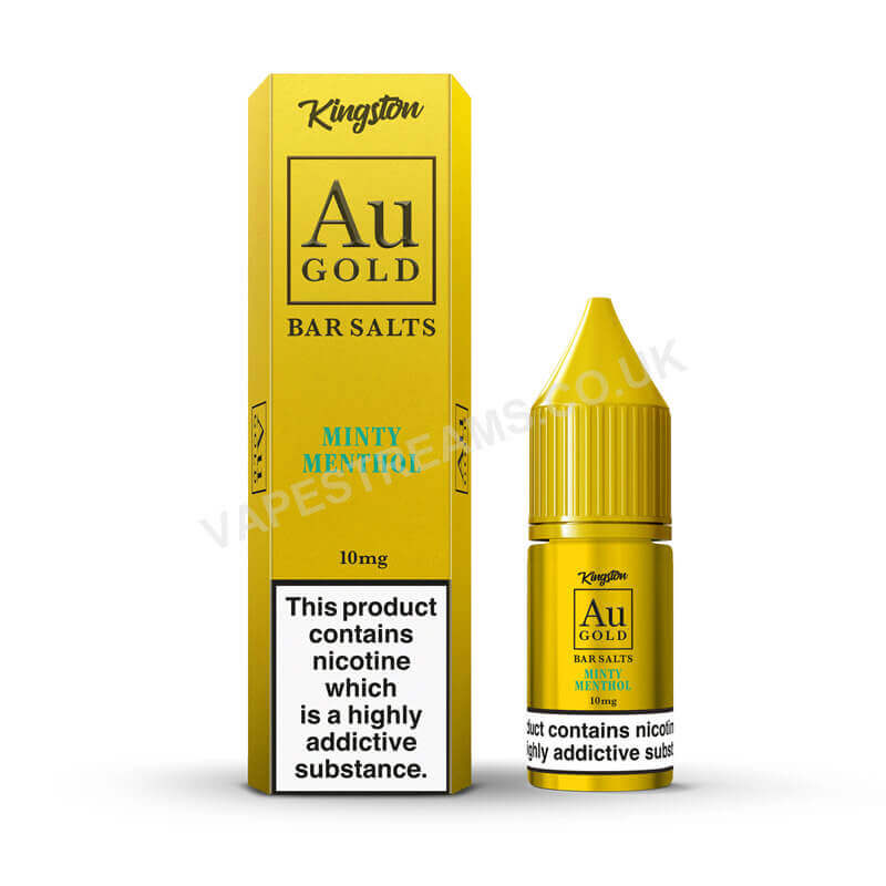 Kingston Au Gold Minty Menthol Nic Salt E-Liquid