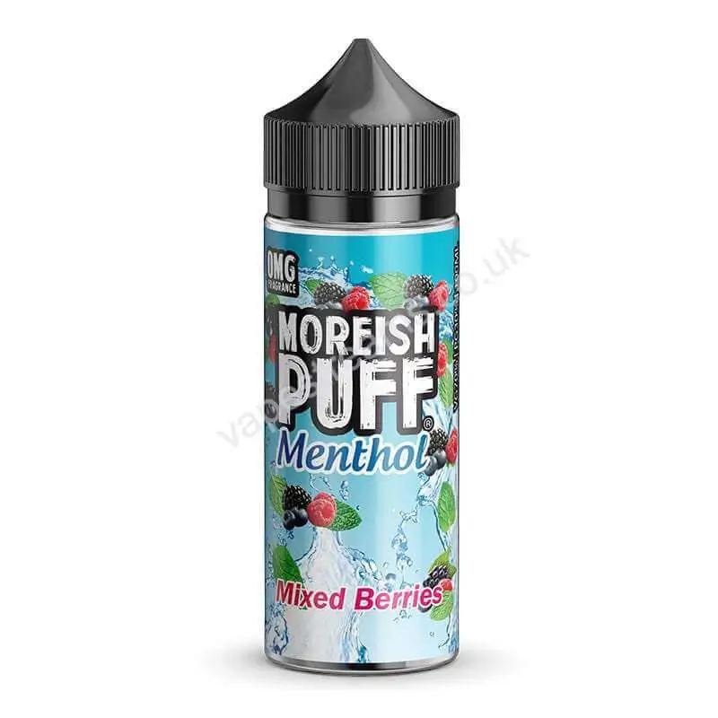 Moreish Puff Mixed Berries Menthol E-Liquid