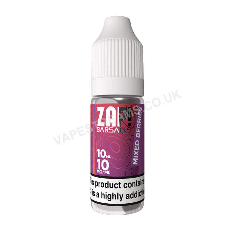 Mixed Berries Nicotine Salt E-Liquid by ZAP! Bar Salts